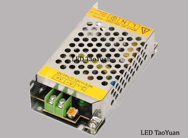 12 Volt LED Power Supply 60W